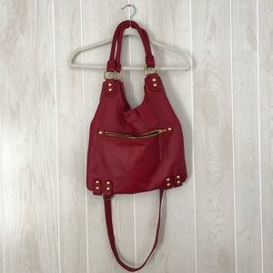 Linea Pelle Red Purse